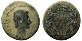 ASIA MINOR. Uncertain. Augustus (27 BC-14 AD).
AE As (25mm, 10,49g)