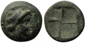 IONIA. Kolophon(?). (Circa 490-400 BC)
AR Obol (9mm, 0,69g)