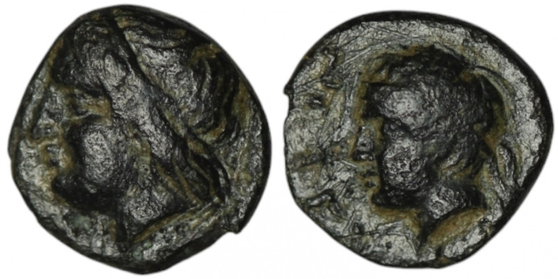Greek coin
AE Bronze (9mm, 0,68g)