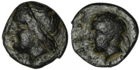 Greek coin
AE Bronze (9mm, 0,68g)