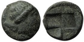 IONIA. Kolophon(?). (Circa 490-400 BC)
AR Obol (8mm, 0,61g)