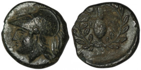 AEOLIS. Elaia. (Circa 340-300 BC).
AE Bronze (11mm, 1,01g)