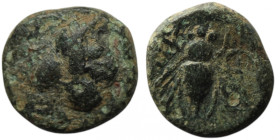 IONIA. Ephesos. Circa 4th-3rd centuries BC
AE Bronze (12mm, 1,39g)
Obv: Astragalos
Rev: Bee
Extremely Rare
