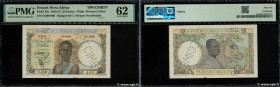Country : FRENCH WEST AFRICA (1895-1958) 
Face Value : 25 Francs Spécimen 
Date : (1943) 
Period/Province/Bank : Banque de l'Afrique Occidentale 
Cata...