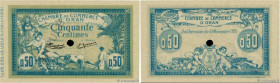 Country : ALGERIA 
Face Value : 50 Centimes Annulé 
Date : 10 novembre 1915 
Period/Province/Bank : Nécessités, Chambres de Commerce 
French City : Or...