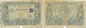 Country : ALGERIA 
Face Value : 100 Francs 
Date : 07 septembre 1911 
Period/Province/Bank : Banque de l'Algérie 
Catalogue reference : P.74 
Addition...