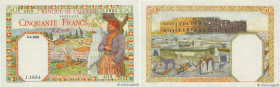 Country : ALGERIA 
Face Value : 50 Francs 
Date : 03 avril 1945 
Period/Province/Bank : Banque de l'Algérie 
Catalogue reference : P.87 
Additional re...
