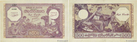 Country : ALGERIA 
Face Value : 500 Francs 
Date : 15 septembre 1944 
Period/Province/Bank : Banque de l'Algérie 
Catalogue reference : P.95 
Addition...