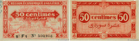 Country : ALGERIA 
Face Value : 50 Centimes 
Date : 1944 
Period/Province/Bank : Région économique d'Algérie 
Catalogue reference : P.97b 
Alphabet - ...