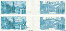Country : ALGERIA 
Face Value : 100 Dinars Consécutifs 
Date : 08 juin 1982 
Period/Province/Bank : Banque Centrale d'Algérie 
Catalogue reference : P...