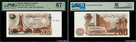 Country : ALGERIA 
Face Value : 200 Dinars 
Date : 23 mars 1983 
Period/Province/Bank : Banque Centrale d'Algérie 
Catalogue reference : P.135a 
Alpha...