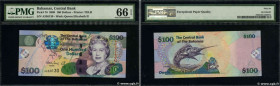 Country : BAHAMAS 
Face Value : 100 Dollars 
Date : 2009 
Period/Province/Bank : The Central Bank of the Bahamas 
Catalogue reference : P.76a 
Alphabe...