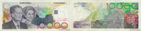 Country : BELGIUM 
Face Value : 10000 Francs 
Date : (1997) 
Period/Province/Bank : Banque Nationale de Belgique 
Catalogue reference : P.152 
Alphabe...