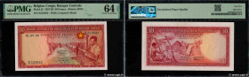 Country : BELGIAN CONGO 
Face Value : 50 Francs 
Date : 01 juillet 1959 
Period/Province/Bank : Banque Centrale du Congo Belge et du Ruanda-Urundi 
Ca...