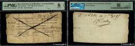 Country : ISLES OF FRANCE AND BOURBON 
Face Value : 500 Livres Tournois 
Date : 1772 
Period/Province/Bank : Émission Maillart Du Mesle 
Catalogue ref...