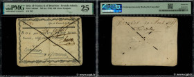 Country : ISLES OF FRANCE AND BOURBON 
Face Value : 200 Livres Tournois 
Date : (1778) 
Period/Province/Bank : Émission Foucault 
Catalogue reference ...