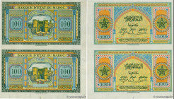 Country : MOROCCO 
Face Value : 100 Francs Épreuve 
Date : 01 mai 1943 
Period/Province/Bank : Banque d'État du Maroc 
Catalogue reference : P.27 
Com...