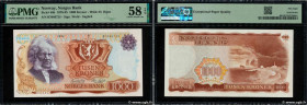 Country : NORWAY 
Face Value : 1000 Kroner 
Date : 1982 
Period/Province/Bank : Norges Bank 
Catalogue reference : P.40b 
Alphabet - signatures - seri...