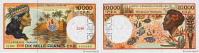 Country : POLYNESIA, FRENCH OVERSEAS TERRITORIES 
Face Value : 10000 Francs Spécimen 
Date : (2002) 
Period/Province/Bank : Institut d'Émission d'Outr...