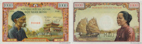 Country : SOUTH VIETNAM 
Face Value : 1000 Dong Spécimen 
Date : (1955) 
Period/Province/Bank : Ngân Hàng Viêt Nam 
Catalogue reference : P.4As 
Alpha...