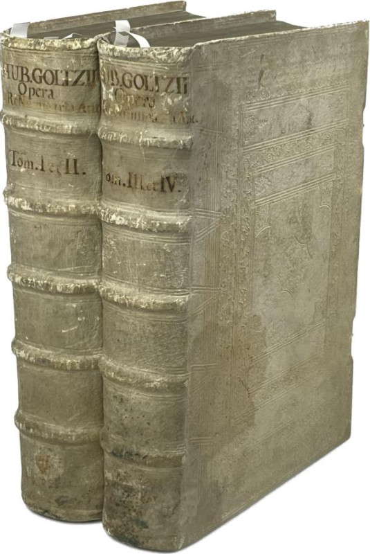 Goltzius, H.
 De re nummaria antiqua, opera quae extant universa. Tomus primus....
