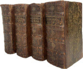 Joachim, J.F.
 Neueröfnetes Groschen=Cabinet, Erster bis Vierter Band. 1. - 11. Fach + 1. und 2. Supplement. In 4 Bänden gebunden. Leipzig 1753 - 175...