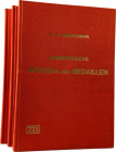 Gaedechens, O.C.
 Hamburgische Münzen und Medaillen. Nachdruck Leipzig 1975 der Originalausgaben Hamburg 1850, 1854 und 1876. VIII, 339 S.; IV, 358 S...