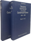 Menzel, P.
 Deutsche Notmünzen und sonstige Geldersatzmarken 1840-1990. Bd. 1: A-L, Bd. 2: M-Z. Gütersloh 1993. 1016 S. mit zahlreichen Abb.; 1149 S....