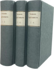 Neumann, J.
 Beschreibung der bekanntesten Kupfermünzen. 6 Bände. Komplett. Prag 1858-1872. Etwa 2800 S. mit mehr als 40.000 Nummern und 79 Tfn. in 3...