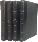 Tobler-Mayer, W.
 Die Münz– und Medaillensammlung des Herrn Hans Wunderly von Muralt in Zürich. 5 Abteilungen (komplett) Zürich 1896-1898. XXX, 342 S...