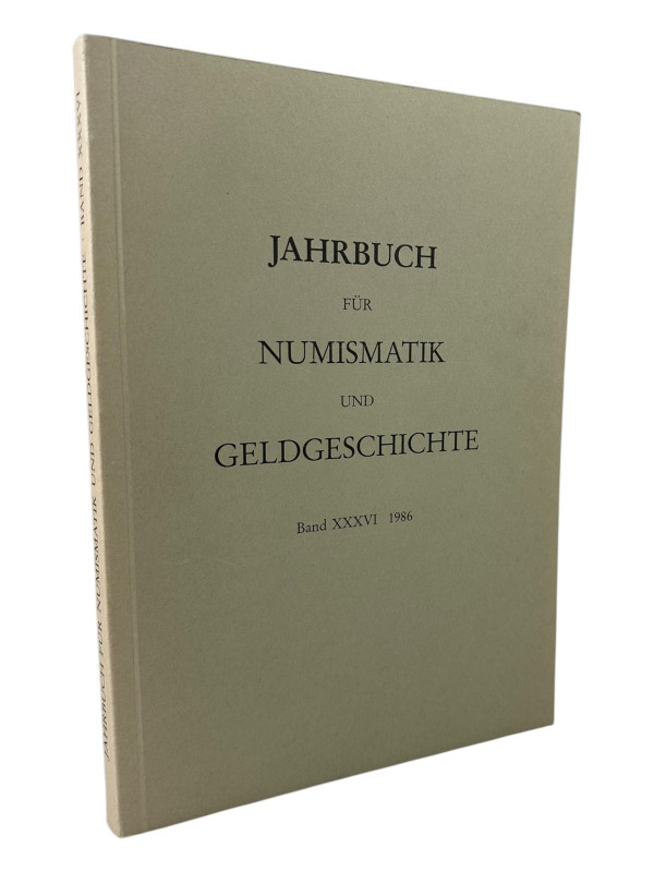Jahrbuch für Numismatik und Geldgeschichte
 Band 36 von 1986. Enthält u. a.: Ke...
