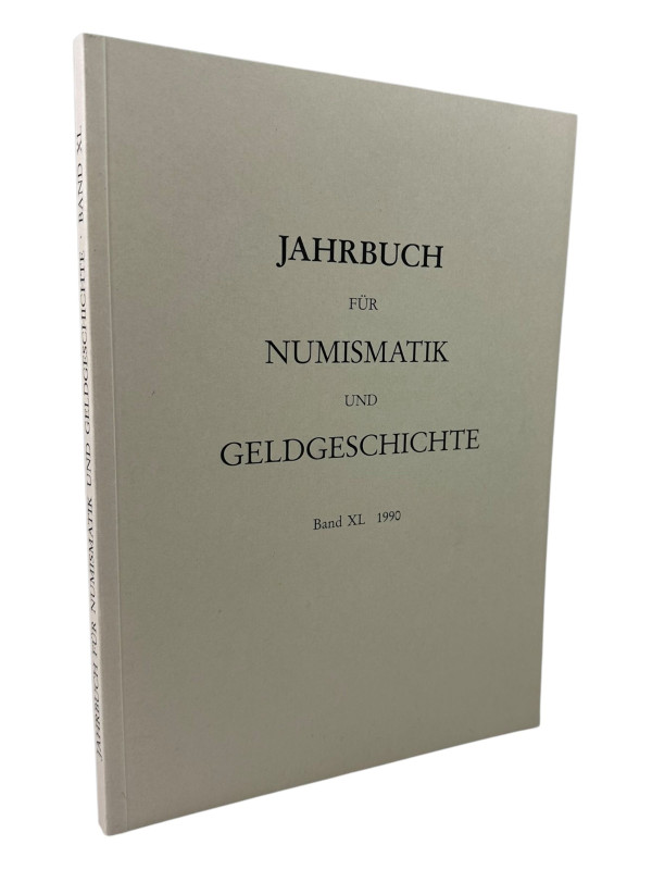 Jahrbuch für Numismatik und Geldgeschichte
 Band 40 von 1990. Enthält u. a.: Ko...