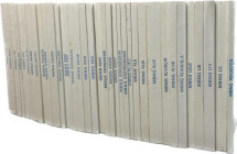 Mitteilungen der bayerischen numismatischen Gesellschaft
 Band 1 - 55 (1882-1937), Nachdruck München 1971-1973. Mehr als 5000 S., 274 Tfn. (komplett)...