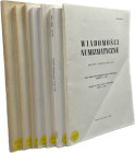 Wiadomosci Numizmatyczne
 Konvolut aus 6 anlässlich Internationaler Kongresse unter dem Titel Polish Numismatic News herausgegebener Sonderausgaben s...