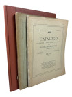 Baranowsky, M., Mailand Konvolut von Lagerlisten
 Festpreislisten aus den Jahren 1928 Teil 1, 1929 Teil 2/3 und 1933 Teil 2. Orig.-Broschur und Halbl...