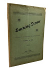 Cahn, A.E., Frankfurt a.M. Auktion 11 vom 04.11.1901
 Sammlung des Herrn Eugen Diemer in Strassburg: Elsässische Münzen und Medaillen. / Collection d...