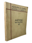 Cahn, A.E., Frankfurt a.M. Auktion 65 vom 15.10.1929
 Antike, Mittelalter, Neuzeit, bes. Gold- und Ausbeutemünzen. Schätzliste, 3022 Nrn., 58 Tfn. Sc...