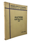 Cahn, A.E., Frankfurt a.M. Auktion 66 vom 06.05.1930
 I. Sammlung antiker Münzen. Griechen, Römer, Byzantiner, und Barbarenmünzen. Nachlaß eines ausl...