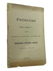 Egger, Brüder, Wien Auktion vom 30.11.1896
 Katalog der Münzen- und Medaillen-Sammlung aller Länder des Herrn Grafen Z... 1463 Nrn., 3 Tfn. Orig.-Bro...