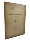 Feuardent, F., Paris Auktion vom 09.06.1913
 Monnaies grecques antiques provenant en majeure partie de la collection d'un artiste français. 363 Nrn.,...