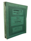 Glendining & Co., London Konvolut von Auktionskatalogen
 5 Auktionskataloge aus den Jahren 1949 - 1959, v. a. England und Antike. Orig.-Broschur
