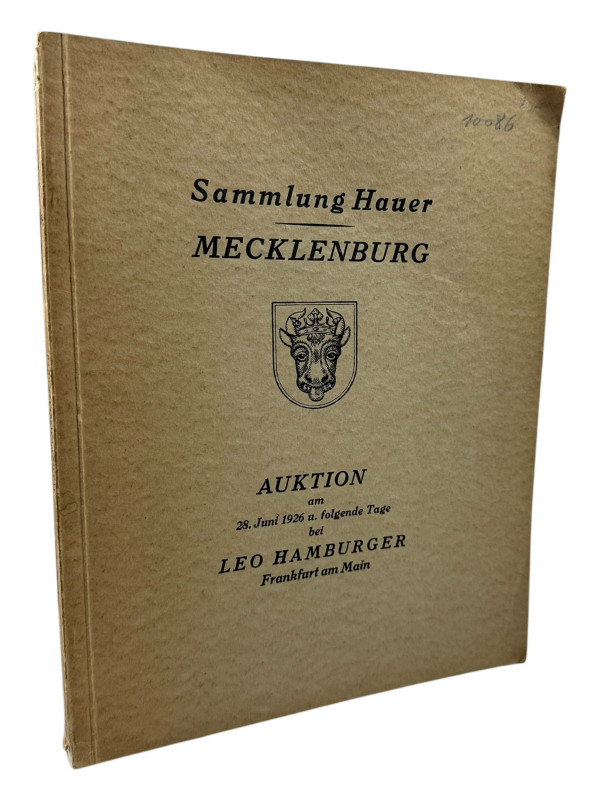 Hamburger, Leo, Frankfurt a.M. Auktion 78 vom 28.06.1926
 Mecklenburgische Münz...