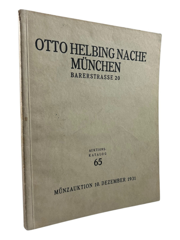 Helbing Nachf., O., München Auktion 65 vom 10.12.1931
 Slg. Buchenau. Mittelalt...