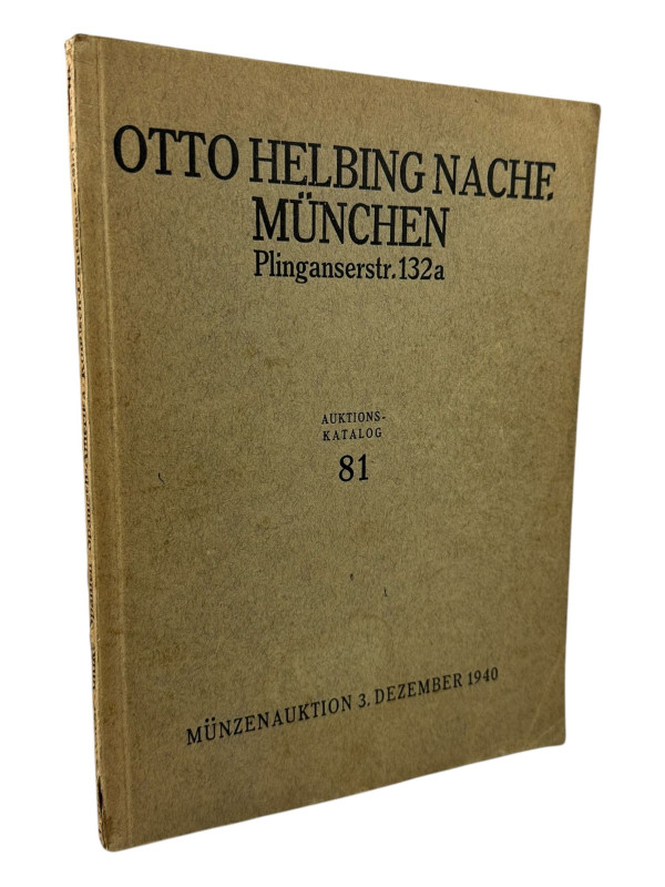 Helbing Nachf., O., München Auktion 81 vom 03.12.1940
 Antike, Spanien (Slg. Ko...