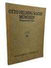 Helbing Nachf., O., München Auktion 81 vom 03.12.1940
 Antike, Spanien (Slg. Kohlmann), Österreich, Salzburg. 2196 Nrn., 32 Tfn. Orig.-Broschur, ober...