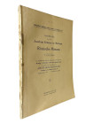 Hess Nachf., A., Frankfurt a.M. Auktion 147 vom 01.12.1913
 Slg. Joachim Scheyer in Mailand. Römische Münzen. 2101 Nrn., 16 Tfn. Ausgebundenes Exempl...