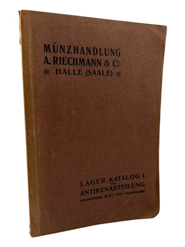 Riechmann, A., Halle an der Saale Lagerkatalog 1 vom Mai 1921
 Griechen, Römer ...