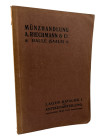 Riechmann, A., Halle an der Saale Lagerkatalog 1 vom Mai 1921
 Griechen, Römer und Byzantiner. 2068 Nrn.,18 Tfn. Orig.-Broschur, Umschlag etwas besch...
