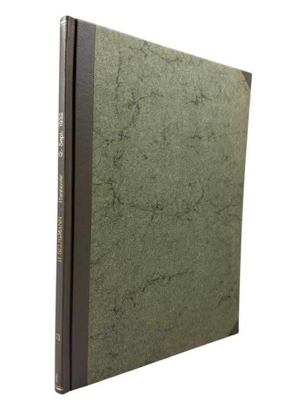 Seligmann, H., Hannover Auktion 13 vom 12.09.1932
 I. Städtemünzen. II. Goldmün...