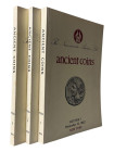 The Numismatic Auction Ltd., New York Auktionen 1, 2 und 3 vom 13.12.1982, 12.12.1983 und 01.12.1985
 Ancient Coins. Greek, Roman, Byzantine. 512 Nrn...